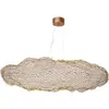 Image de Suspension Nuage Led 20w Laiton Doré Hayden By Rydens