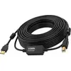 Image de Vision TC 10MUSB+/BL/2 Câble USB 2.0 10 m USB A USB B Noir