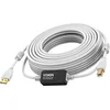 Image de Vision TC 15MUSB+/2 câble USB USB 2.0 15 m USB A USB B Blanc - Neuf