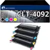 Image de 123CONSOMMABLES - CLT-4092S Compatible pour Samsung CLT-4092S Cartouche de Toners CLT-4092S K4092S C - Neuf