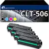 Image de Pack 4 Toners compatible SAMSUNG CLT-506 (BK C M Y) - Neuf