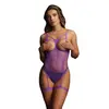 Image de Body à bonnets ouverts violet