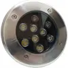 Image de Spot LED Encastrable Extérieur IP65 220V Sol 9W 60° - Blanc Neutre 4000K - 5500K