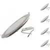 Image de Lot de 5 - Spots LED encastrables ronds en aluminium 12 W - Blanc chaud 2300 K - 3500 K