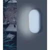 Image de Silamp - Applique Led Murale 20w Blanche Ovale Ip65 - Blanc Froid 6000k - 8000k