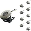 Image de Pack de 10 - Spot Extérieur Encastrable LED IP65 220V Sol 3W 45° - Blanc Froid 6000K - 8000K