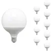 Image de Silamp - Ampoule Led E27 18w 220v G95 300° (pack De 10) - Blanc Froid 6000k - 8000k