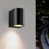 Image de Applique Murale Noire LED IP44 pour Ampoules GU10