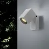 Image de Applique Murale Argent LED IP44 Orientable pour ampoule GU10