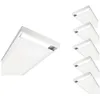Image de Kit Saillie Blanc Pour Panneau Led 120x30 Slim (pack De 6) Silamp