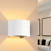 Image de Applique Murale Blanche Led 6w Ip54 Rond - Blanc Chaud 2300k - 3500k Silamp