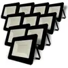 Image de Pack de 10 - Projecteur LED Extérieur 30W IP65 Noir - Blanc Neutre 4000K - 5500K