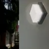 Image de Applique Murale Noire Carrée LED 12W IP65 - Blanc Chaud 2300K - 3500K