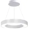 Image de Kit Plafonnier LED Blanc Rond 36W 50cm avec Kit de Suspension - Blanc Chaud 2300K - 3500K