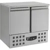 Image de Comptoir congélateur 2 portes Combisteel - 257 litres, acier inoxydable, 943 x 700 x 855 mm