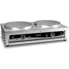 Image de Crêpière double professionnelle Combisteel   Puissance de 6 kW, prête à brancher