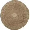Image de Bazar Bizar Tapis herbe de mer marron 90x90x1cm