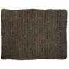 Image de Tapis herbe de mer marron et noir 180x240x2cm
