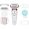 Image de Epilateur rechargeable étanche - Braun - SES9-0713D - silk épil 9 flex