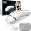 Image de Braun Silk-Expert Pro 3 PL3020 IPL Épilation à domicile Alternative à l'épilation au Laser Épilation Vénus 2 Têtes Cadeau Femme Blanc/Argent en occasion ou reconditionné