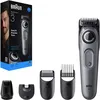 Image de Tondeuse à barbe Braun BeardTrimmer 3 BT3560 Batterie 40 2 cm Noir, Gris