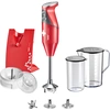 Image de Bamix Mixeur plongeant SwissLine - 200 W - Rouge