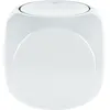 Image de Seau à cosmétiques Spirella 1 litre Poubelle à couvercle basculant Poubelle de table "Dice" blanche