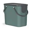 Image de Rotho Albula System De Séparation De Déchets 25l Pour La Cuisine, Plastique Sans Bpa (pp), Vert Foncé/anthracite, 25l (40.0 X 23.5 X 34.0 Cm)