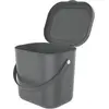 Image de ROTHO Seau à compost Albula 6 litres 23,5x20x20,8cm anthracite