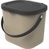 Image de ROTHO Corbeille Albula 6 litres 23,5x20x20,8cm cappuccino