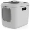 Image de Rotho MyPet Biala XL Bac à litière 61.4x49.2x57.6 cm Blanc