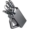 Image de Victorinox Grand Maitre Set De Bloc Porte-couteaux, Pointe De Bois, Couteau D'office,...