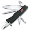 Image de Victorinox Couteau Forestier, 12 Fonctions, Idéal Pour Une Utilisation En Forêt, Avec Scie, Verrouillage Sécurisé, Noir.