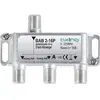 Image de Axing BAB 2-16P, dérivateur double 16 dB, télévision par câble CATV, multimédia, DVB-T2, classe A+, 10 dB, 5-1218 MHz, métal