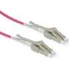 Image de ROLINE Câble de raccordement optique LC-LC 50/125 (multimode), duplex, OM4, LSOH, Low-Loss, uniboot, 2m (21.15.8872)