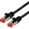 Image de ROLINE 21152650 0.5m Cat6 SF/UTP (S-FTP) Black Network Cable (21.15.2650)