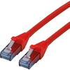 Image de ROLINE 21152710 0.5m Cat6a U/UTP (UTP) Red network cable (21.15.2710)