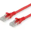 Image de ROLINE - Câble de raccordement - RJ-45 (M) bis RJ-45 (M) - 20 m - UTP - CAT 6a - halogenfrei, geformt, verseilt - Rot (21.15.2719)