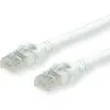 Image de ROLINE - Câble de raccordement - RJ-45 (M) à RJ-45 (M) - 20 m - UTP - CAT 6a - sans halogène, moulé, torsadé - blanc (21.15.2769)
