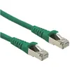 Image de ROLINE - Patch-Kabel - RJ-45 (M) bis RJ-45 (M) - 20 m - SFTP, PiMF - CAT 6a - grün (21.15.2839)