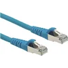Image de ROLINE - Patch-Kabel - RJ-45 (M) bis RJ-45 (M) - 20 m - SFTP, PiMF - CAT 6a - Blau (21.15.2849)