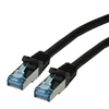 Image de ROLINE S FTP patch cable C6A LSOH CL black 0.5m 19.685inch