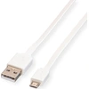 Image de ROLINE Câble USB 2.0, USB A ST - Micro USB B ST 1,0 m