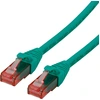 Image de ROLINE 21152534 1.5m Cat6 U/UTP (UTP) Green network cable (21.15.2534)