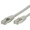 Image de VALUE Cordon Cat.6 S/FTP (PiMF) confectionné gris 1,0m - Neuf