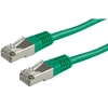 Image de VALUE Cordon Cat.6 S/FTP (PiMF) confectionné vert 1,0m - Neuf