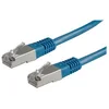 Image de VALUE Cordon de raccordement Cat.6 Class E S/FTP PiMF bleu 5m