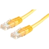 Image de VALUE Cordon Cat.6 UTP confectionné jaune 0,5m - Neuf