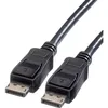 Image de Câble De Raccordement Value Displayport Fiche Mâle Displayport, Fiche Mâle Displayport 3.00 M Noir 11.99.5603 Blindé Câble Displayport Y190502