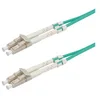 Image de ROLINE Câble à fibres optiques 50/125µm OM3, LC/LC, turquoise, 3 m